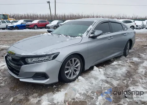 2021 Honda Accord Lx из США, поврежденный, VIN 1HGCV1F14MA037462